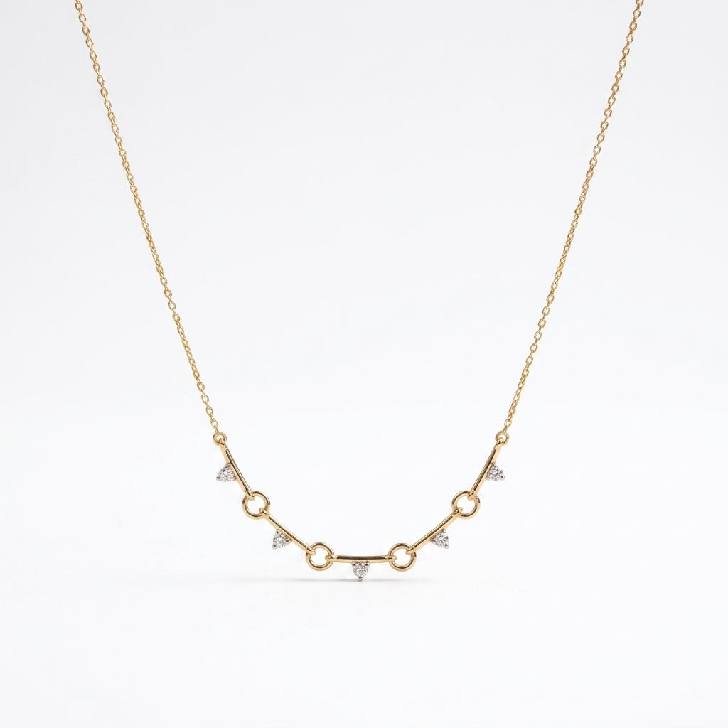 Dainty Diamond Necklace