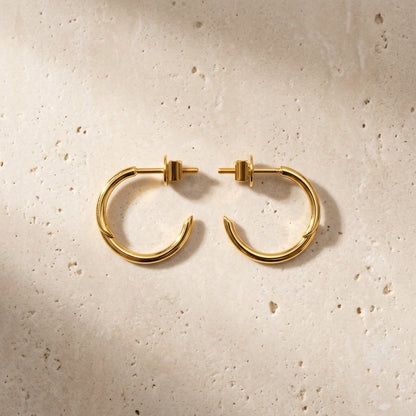 Disarranged Gold Earring