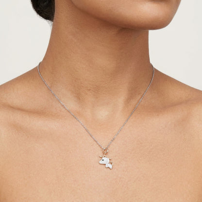 Dog Diamond Pendant