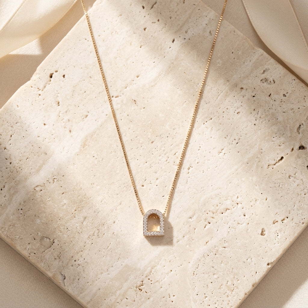 Door Diamond Pendant