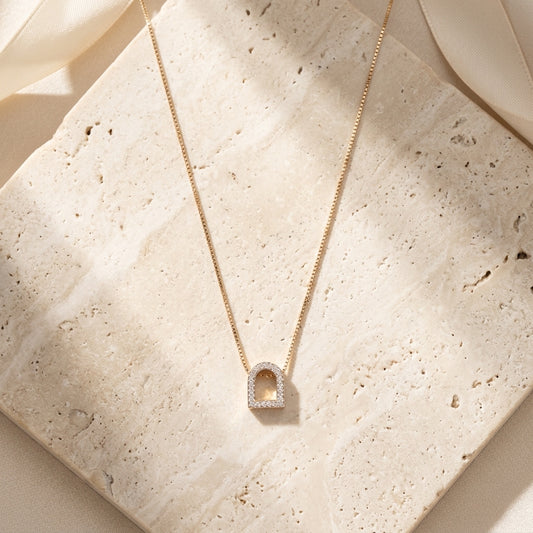 Door Diamond Pendant