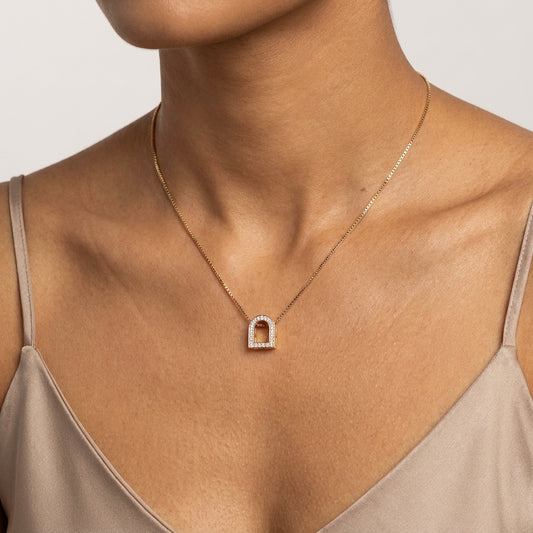 Door Diamond Pendant