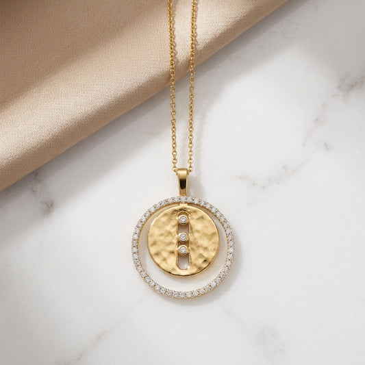 Double Circle Pendant