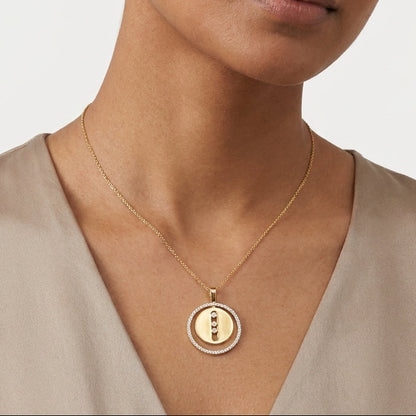 Double Circle Pendant