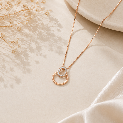 Double Circlet Pendant