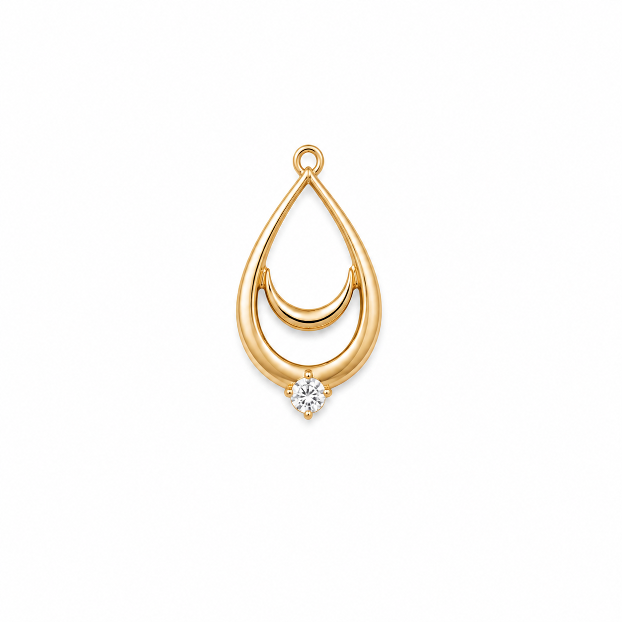 Drop Diamond Pendant