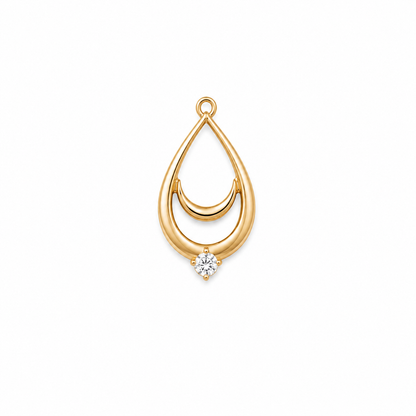 Drop Diamond Pendant
