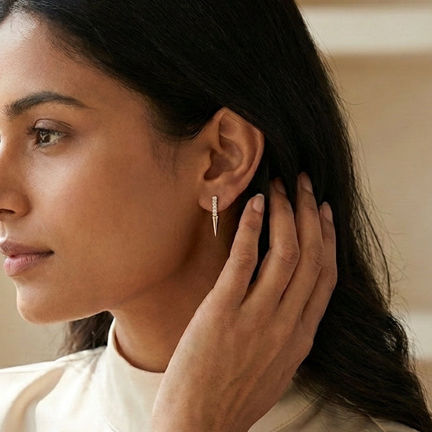 Elegant Diamond Earring
