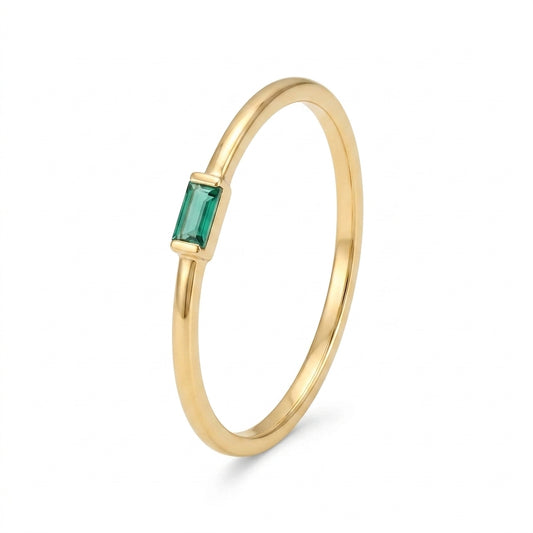 Emerald Green Ring
