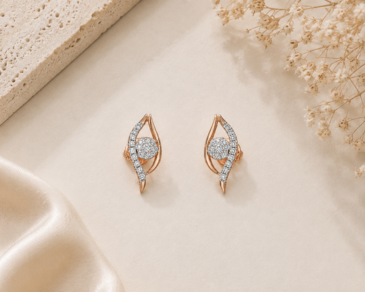 Eye Diamond Earring