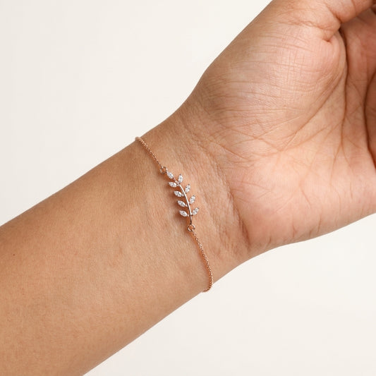Fern Diamond Bracelet