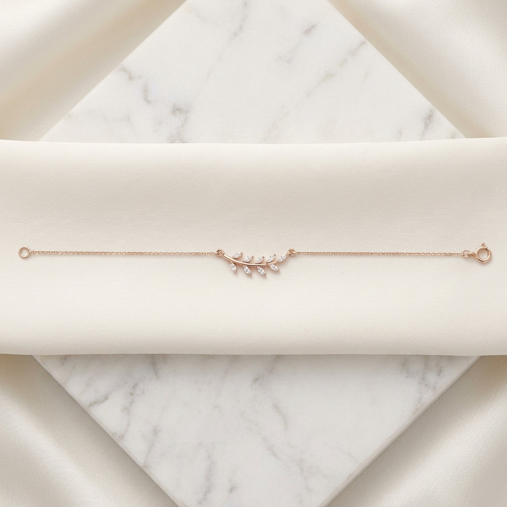 Fern Diamond Bracelet