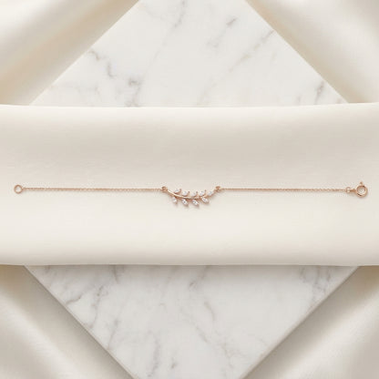 Fern Diamond Bracelet