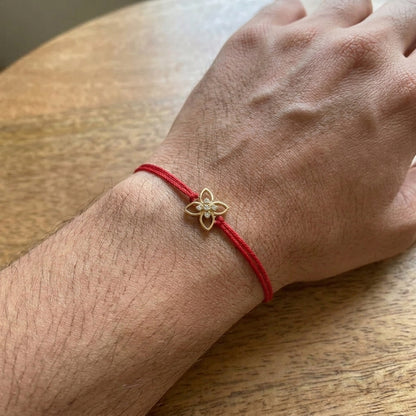 Floral Diamond Rakhi