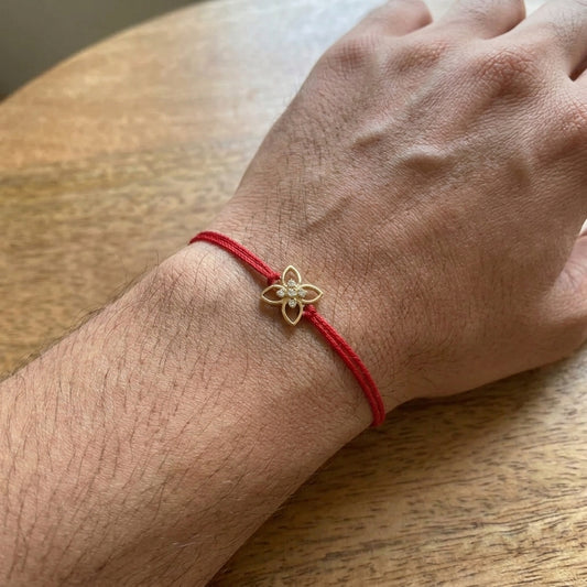 Floral Diamond Rakhi
