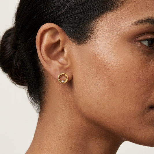 Flower Cutter Earring