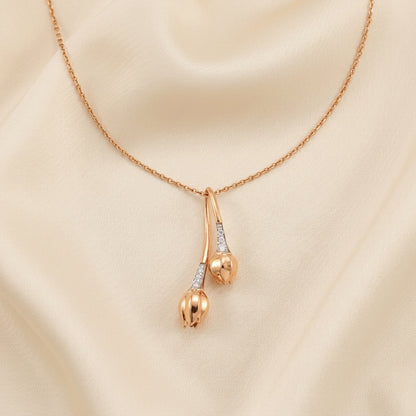 Flower Diamond Pendant