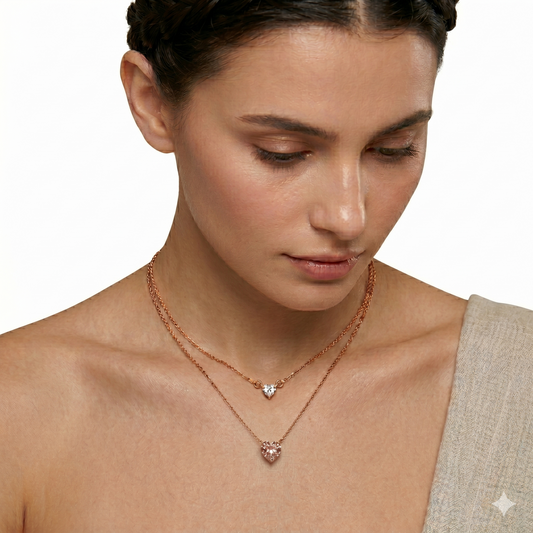 HeartStack Gold Necklace