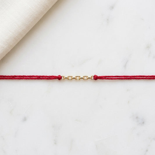 Gold Link Rakhi
