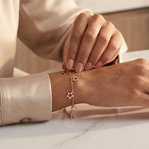 Starry Heart Bracelet