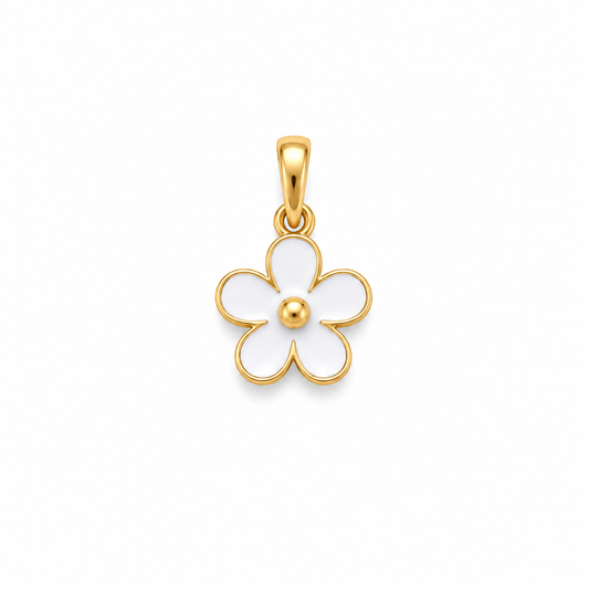 Golden Daisy Pendant