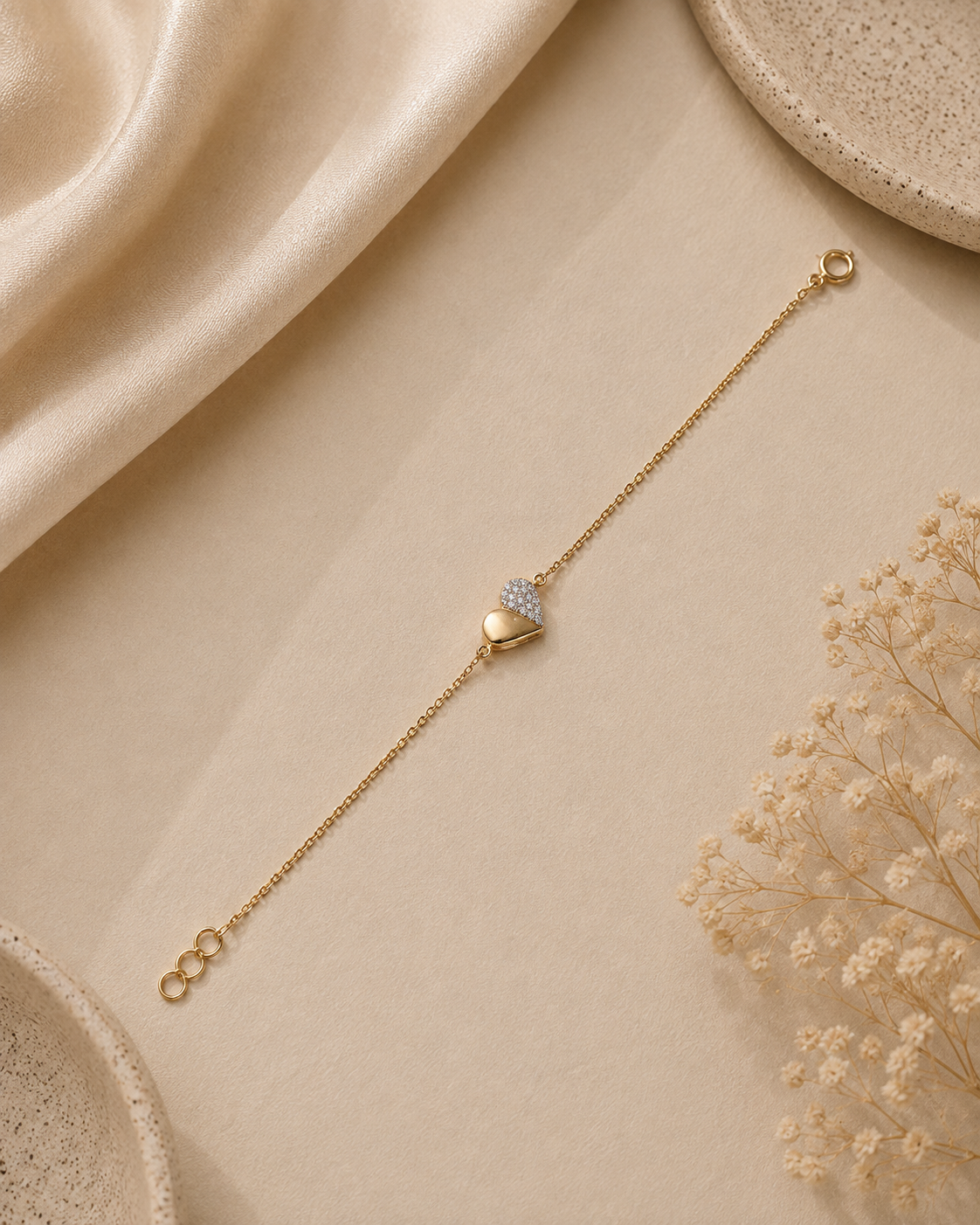 Half Diamond Bracelet