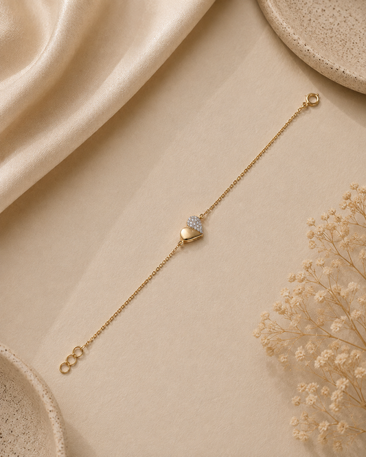 Half Diamond Bracelet