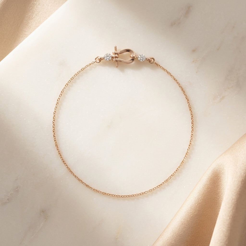 Horseshoe Diamond Bracelet