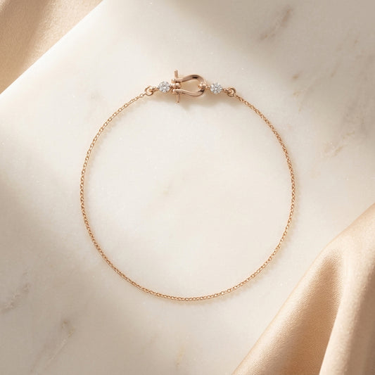 Horseshoe Diamond Bracelet
