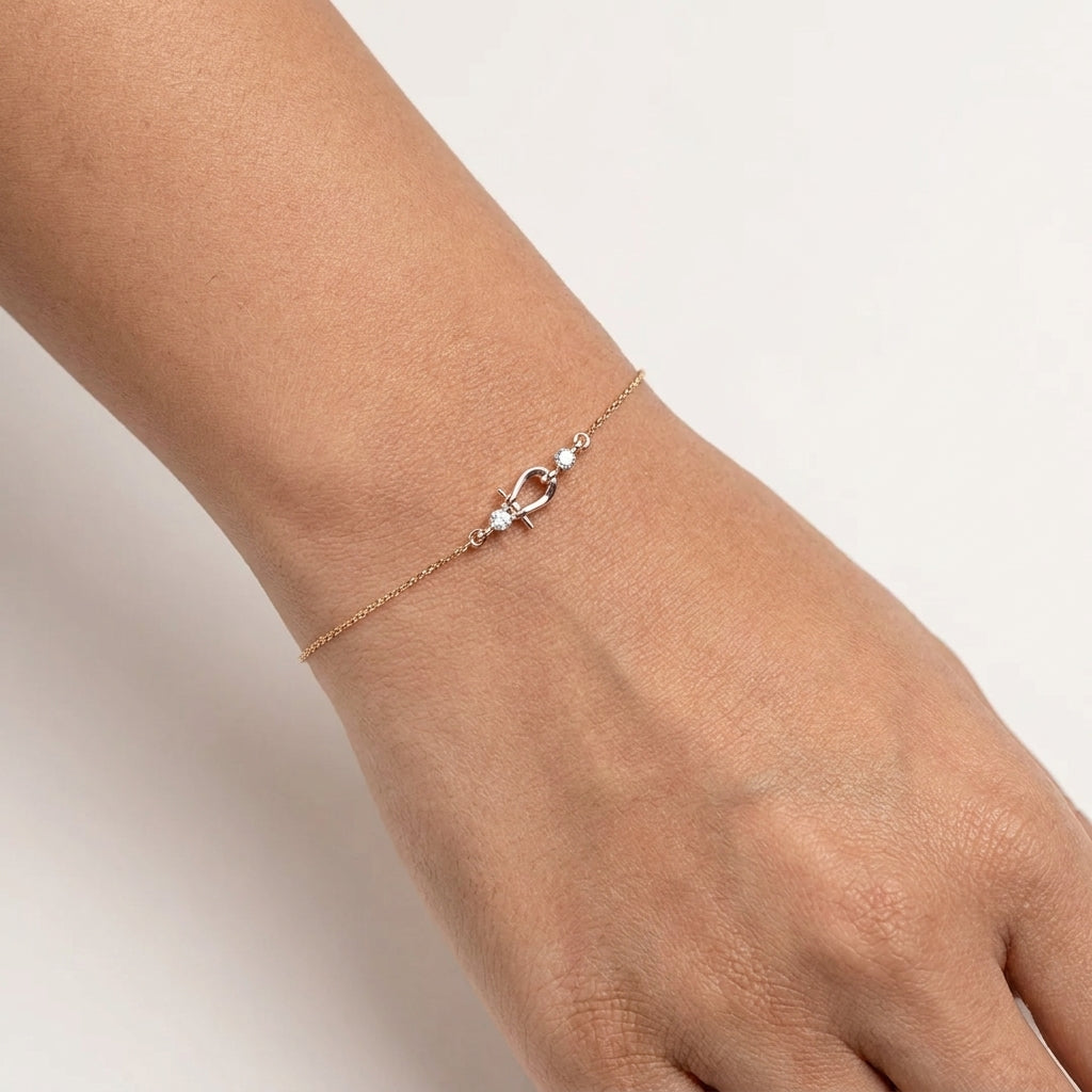 Horseshoe Diamond Bracelet