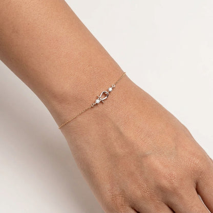 Horseshoe Diamond Bracelet