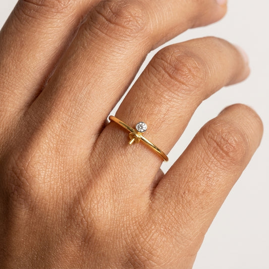 Human Diamond Ring