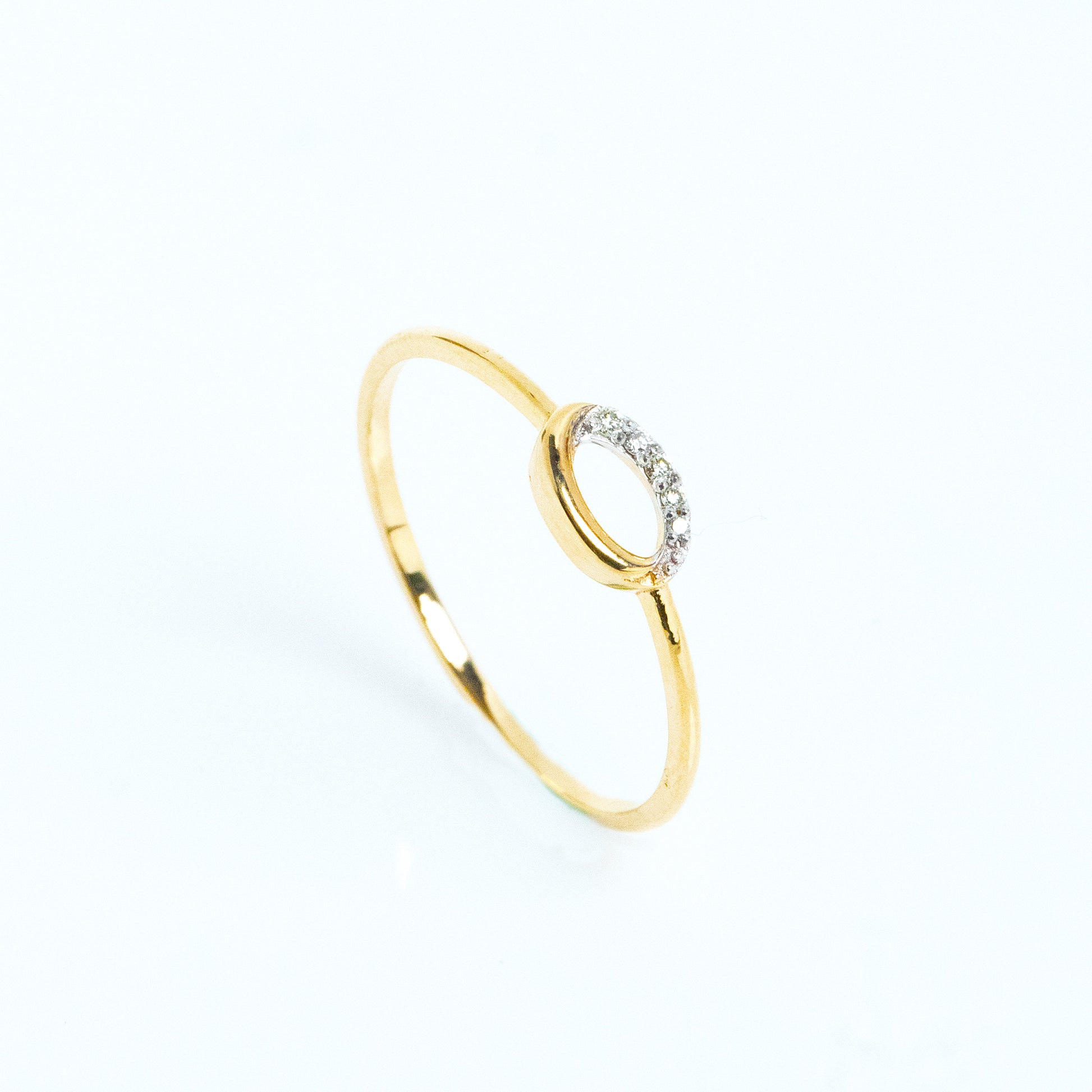 18 kt Oval Diamond Ring. This piece is perfect for everyday wear for women. Thoughtful gifting ideas for your loved ones, this ring adds a touch of elegance to any occasion. Explore our affordable collection for timeless pieces that blends into your 9 to 5 routine.