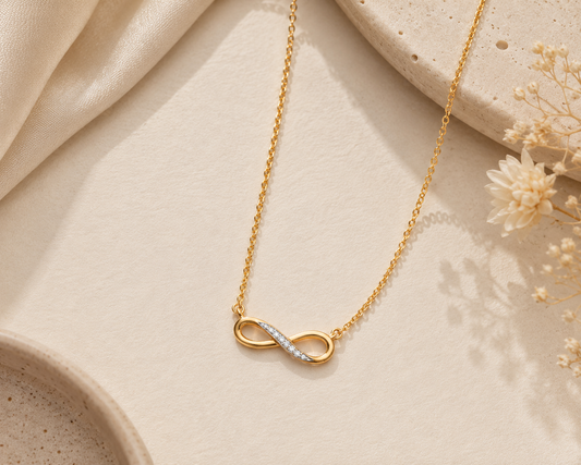 Infinity Diamond Necklace