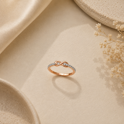 Infinity Diamond Ring