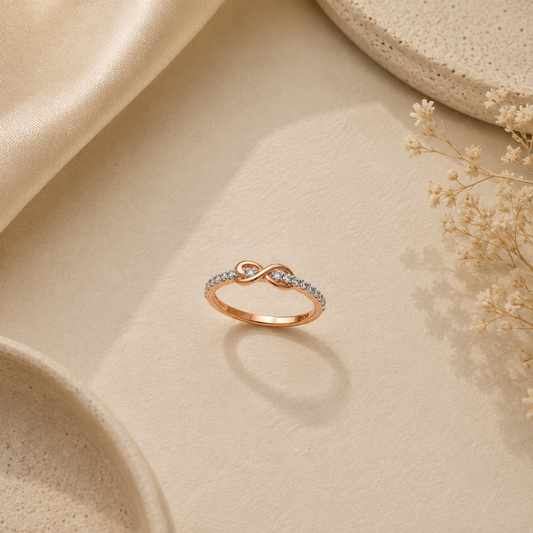 Infinity Diamond Ring