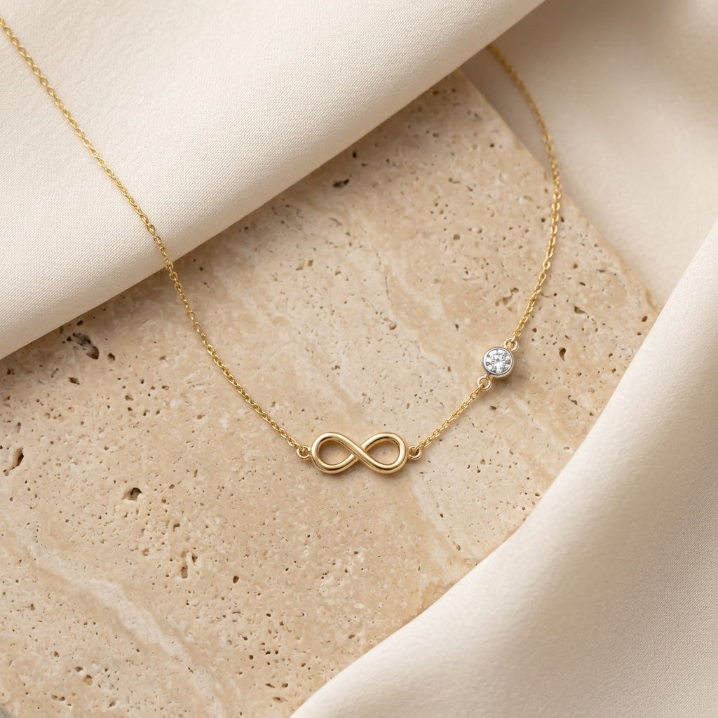 Infinity Diamond Bracelet