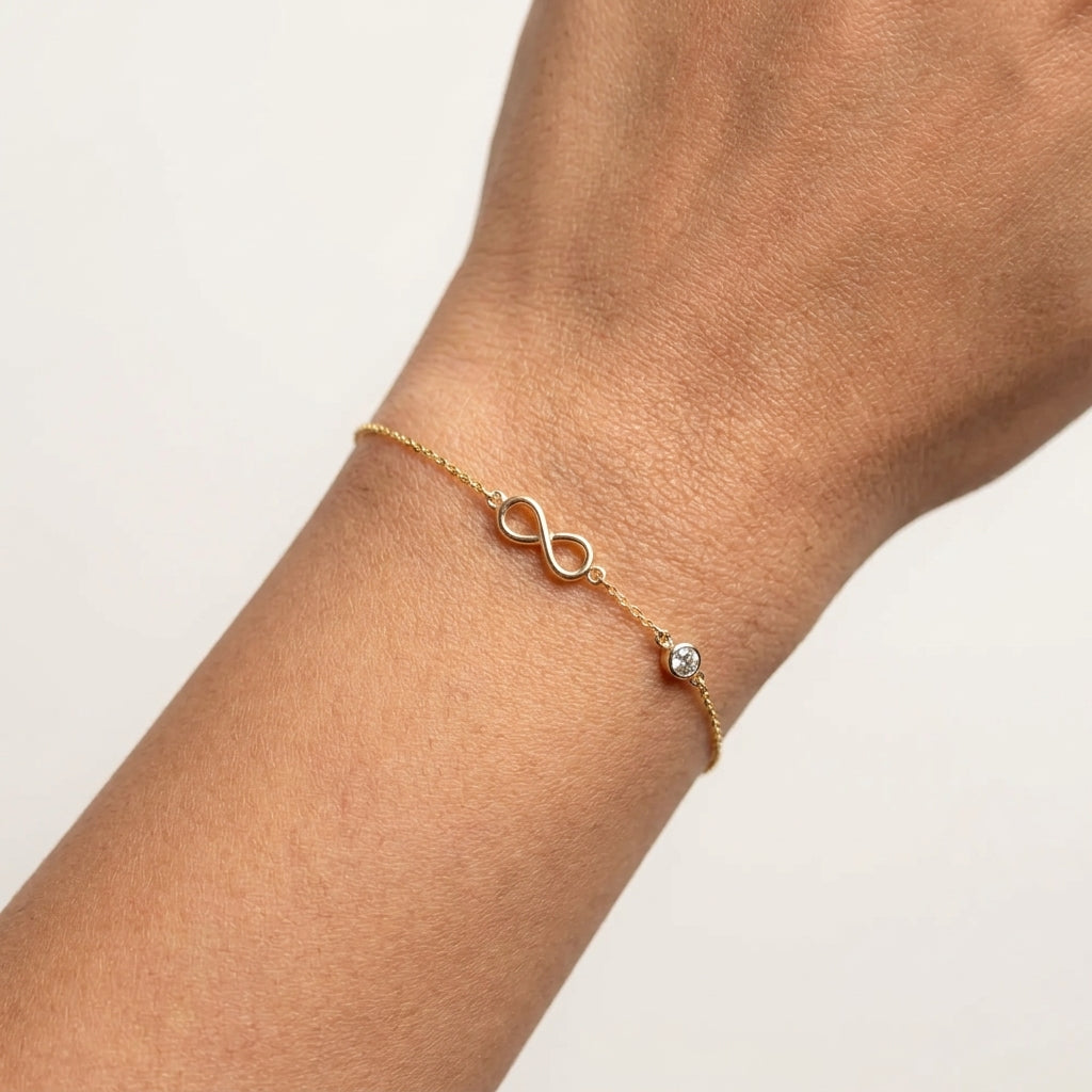 Infinity Diamond Bracelet