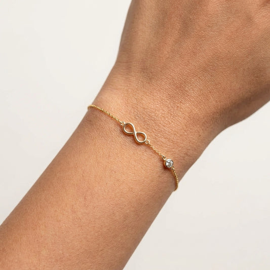 Infinity Diamond Bracelet