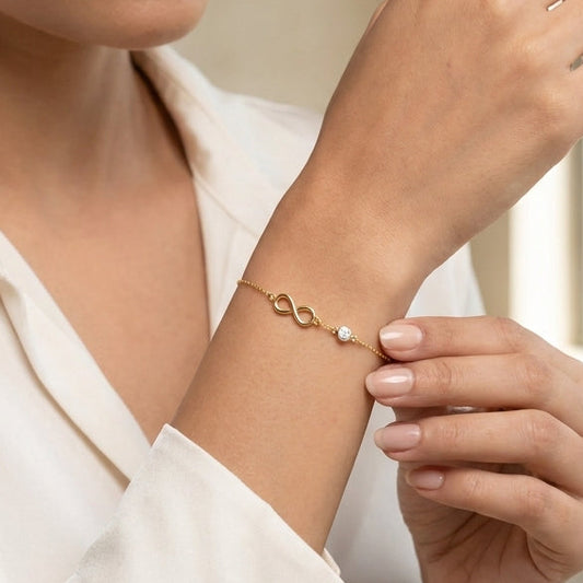 Infinity Diamond Bracelet
