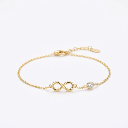 Infinity Diamond Bracelet