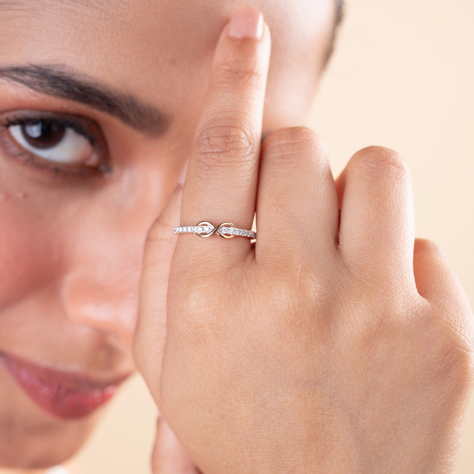 Infinity Diamond Ring 10