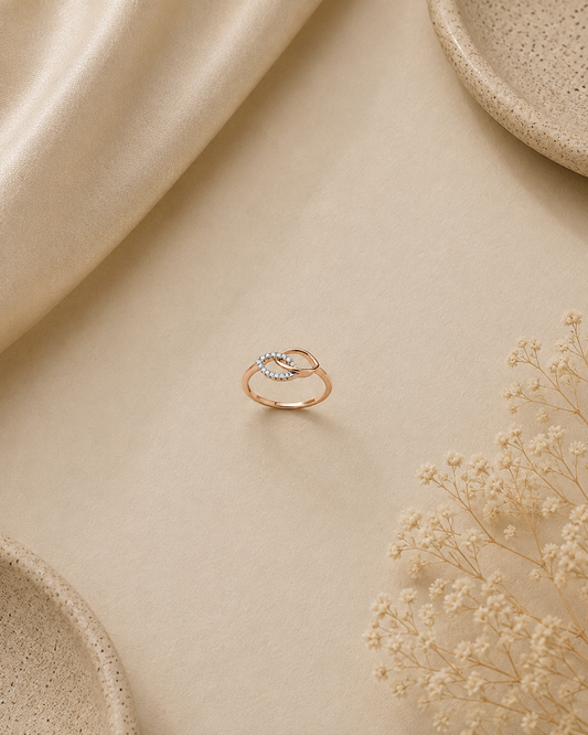 Leaf String Ring