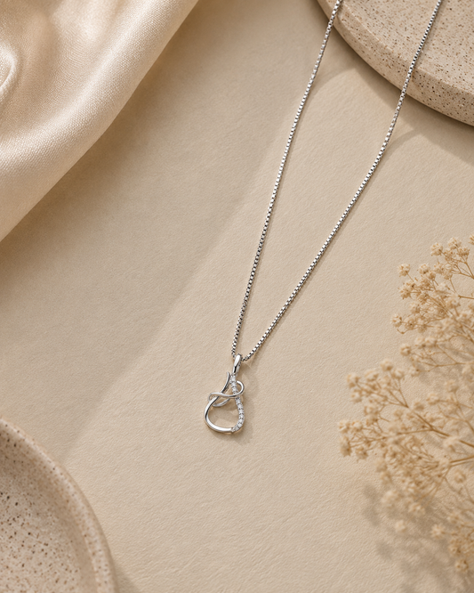 Looped Diamond Pendant
