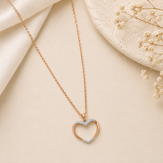 Lovable Diamond Pendant