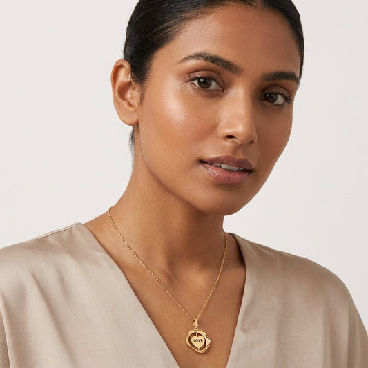 Love Gold Pendant