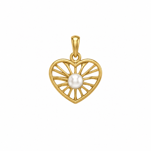Loving Pearl Gold Pendant
