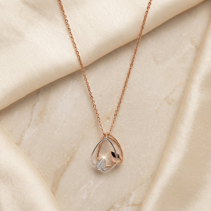 Leaves Diamond Pendant