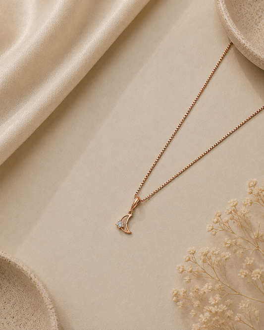 Moonlit Diamond Pendant