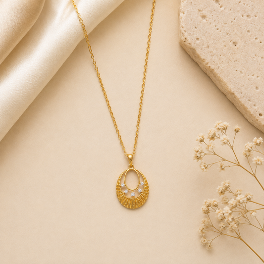 Moroccan Diamond Pendant